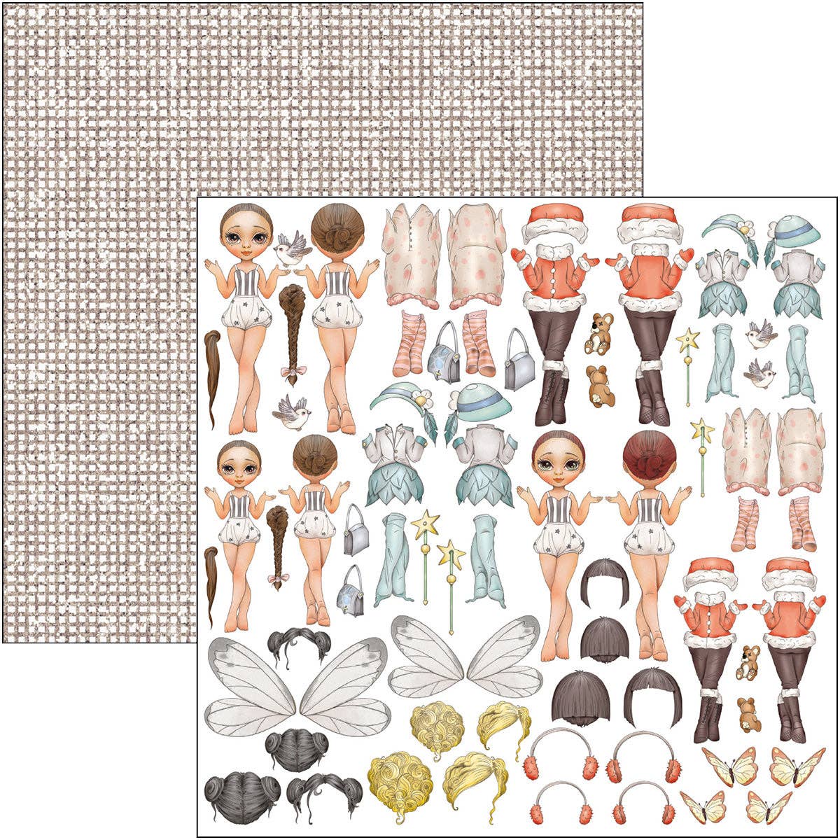 Ecstasy Crafts Distributing - Wholesale Scrapbook - Dreamland Pad 8x8 12/Pkg26