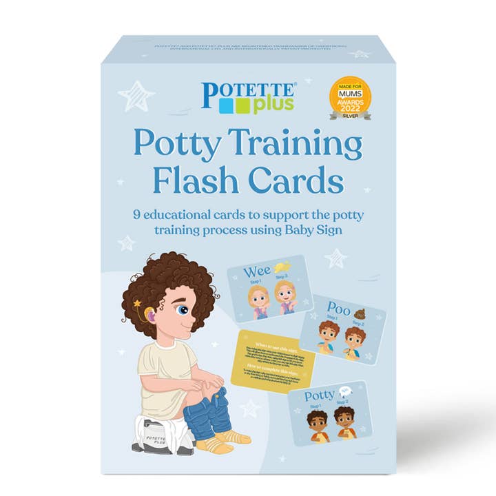 Potty Training Flash Cards for wholesale by Potette