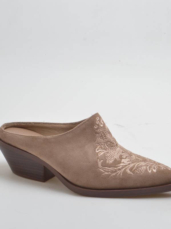 SWEET MAGIC MODA Y COMPLEMENTOS - Wholesale Flats - Women's - SUEDE COWBOY HEEL CLOG0