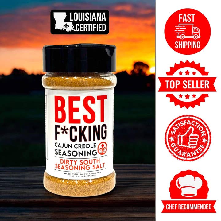 Cajun Creole Kitchen Co. - Wholesale Dried Spice - Best F*cking Dirty South Seasoning Salt