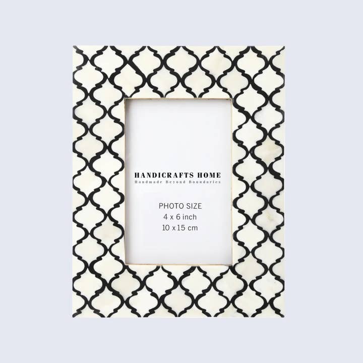 Handicrafts Home - Vendita all'ingrosso Cornice portafoto - Cornice Fotografica Marocchina | Larghezza Bordo 1,5" | 5 Colori6