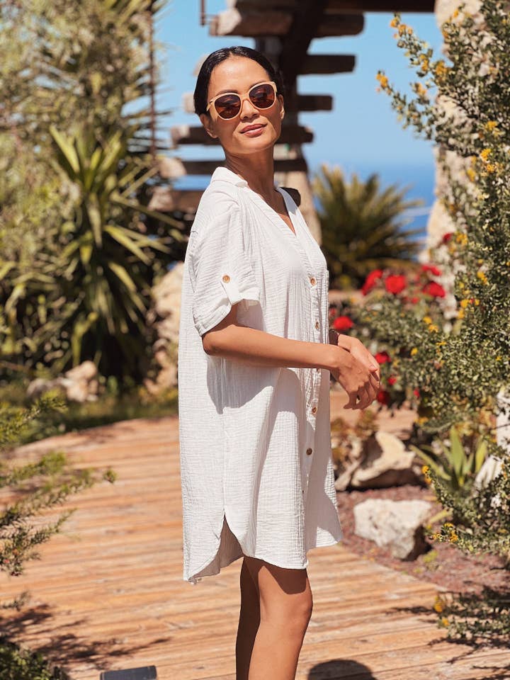 Vestido camisa Livai para venta al por mayor de Berthie