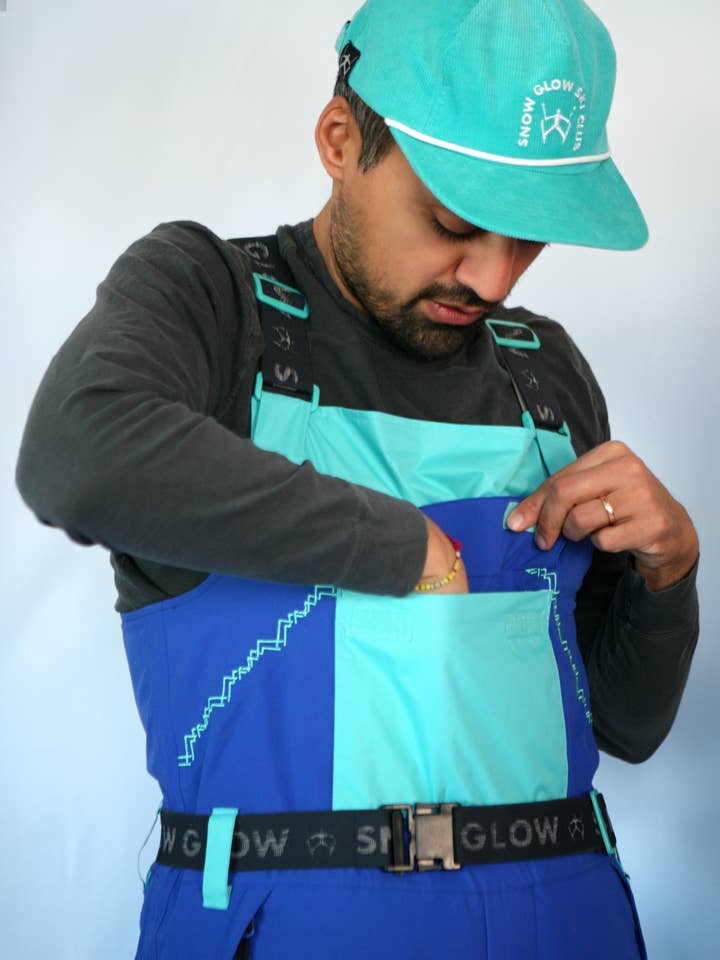 Snow Glow Ski - Wholesale Ski suit – Men’s - FREE RIDER MENS SKI BIB - Après1