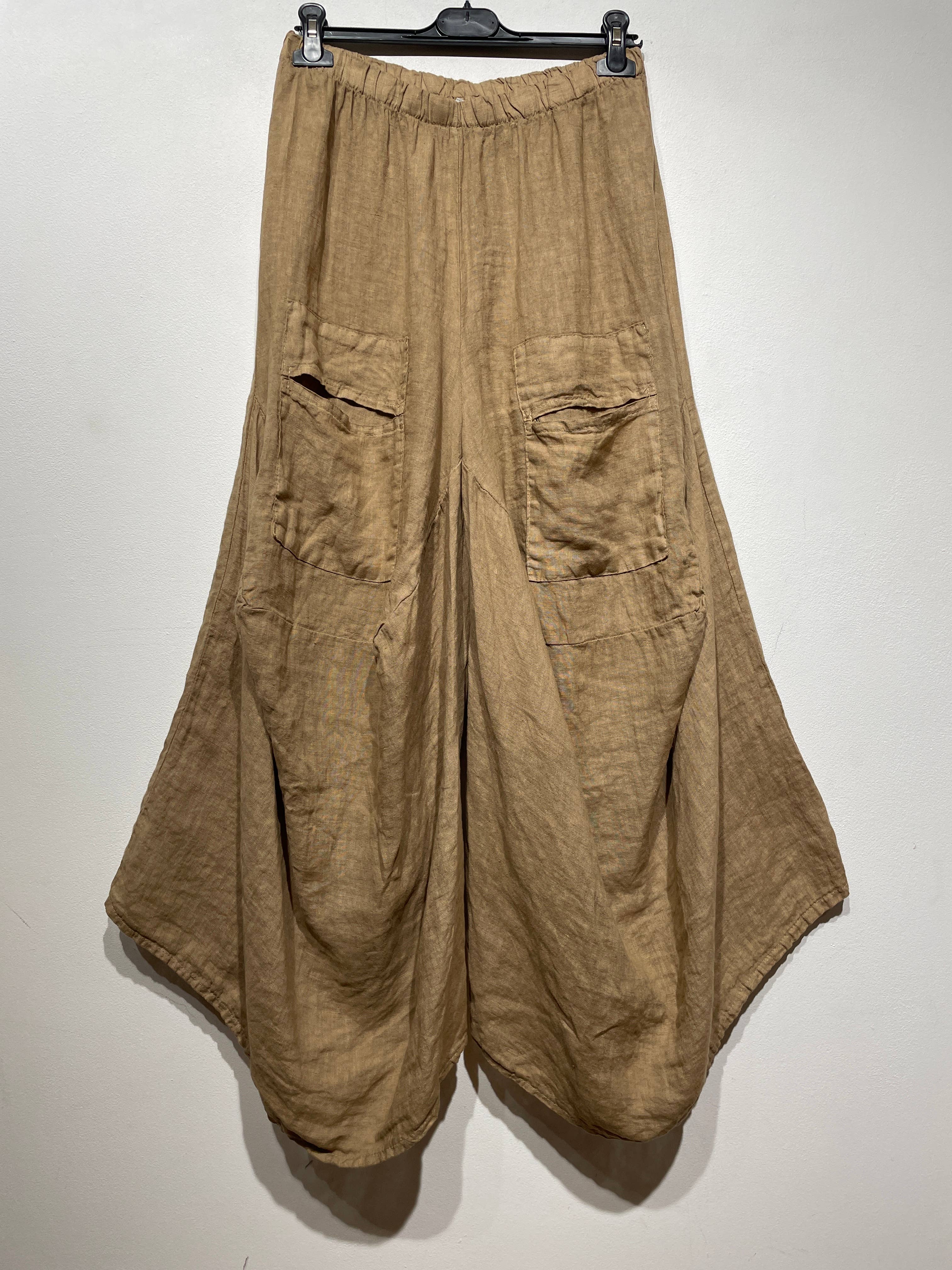 LINEN & COTTON HOUSE – Engroshandel Bukser - Dame – SERAOUL kvindelige hørbukser til forår og sommer12