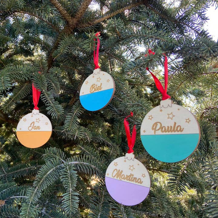 Fustik - Wholesale Ornament - Personalized Color Ball for the Christmas Tree11