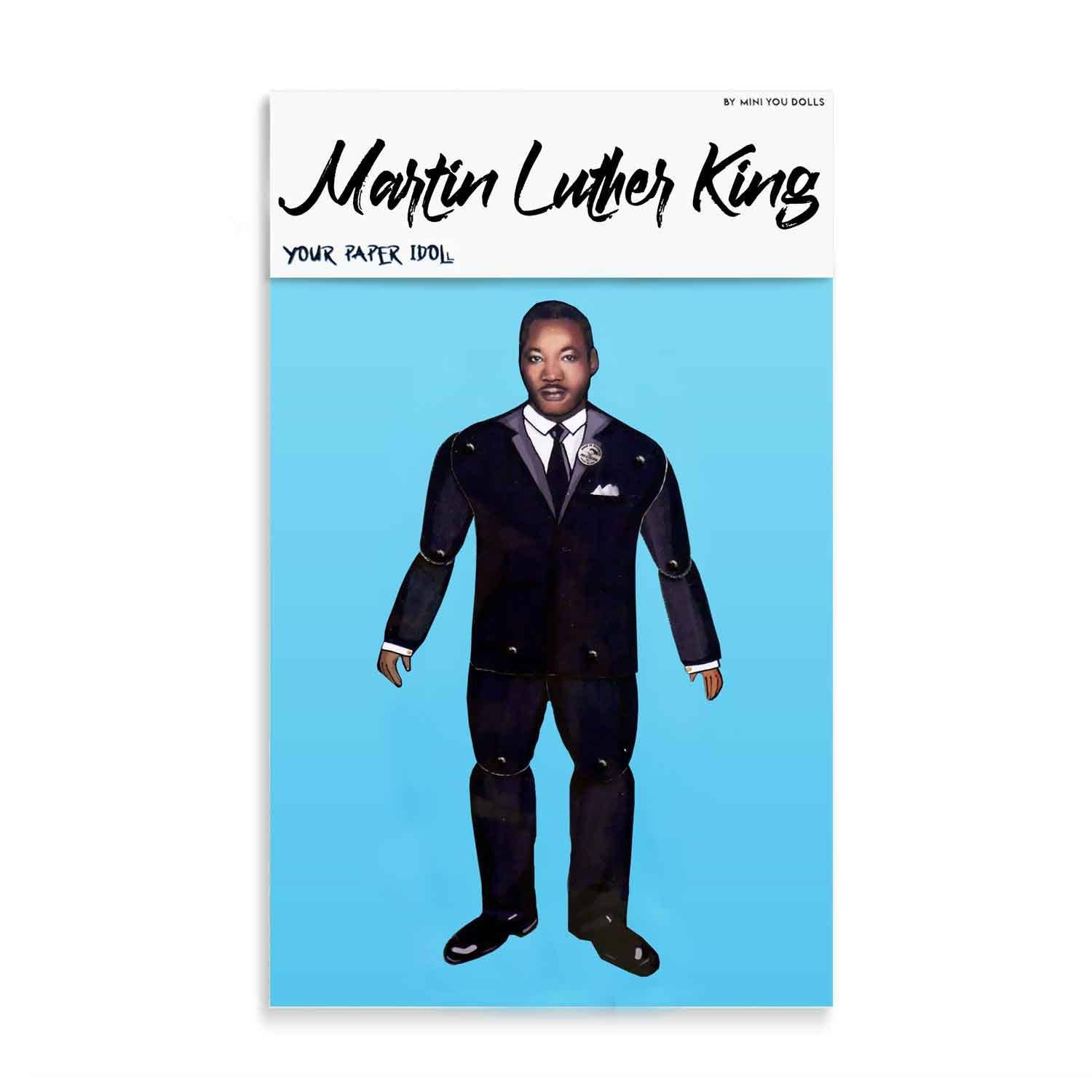 THE PAPER IDOLL - Vendita all'ingrosso Calamite - Magnete da frigo posabile o set ispirato a Martin Luther King1