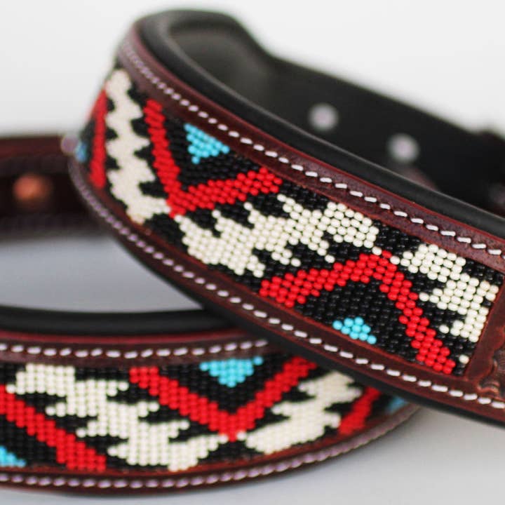 Challenger - Wholesale Pet Collar - Dog - Dog Puppy Collar Genuine Cow Leather Padded Canine 60233