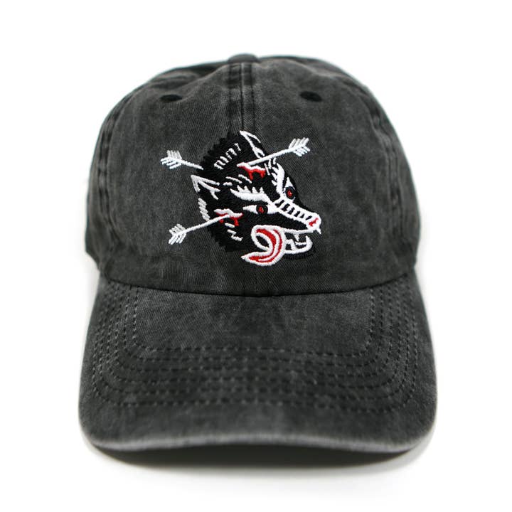 Wolf Dad Hat for wholesale by Stuntin Goods