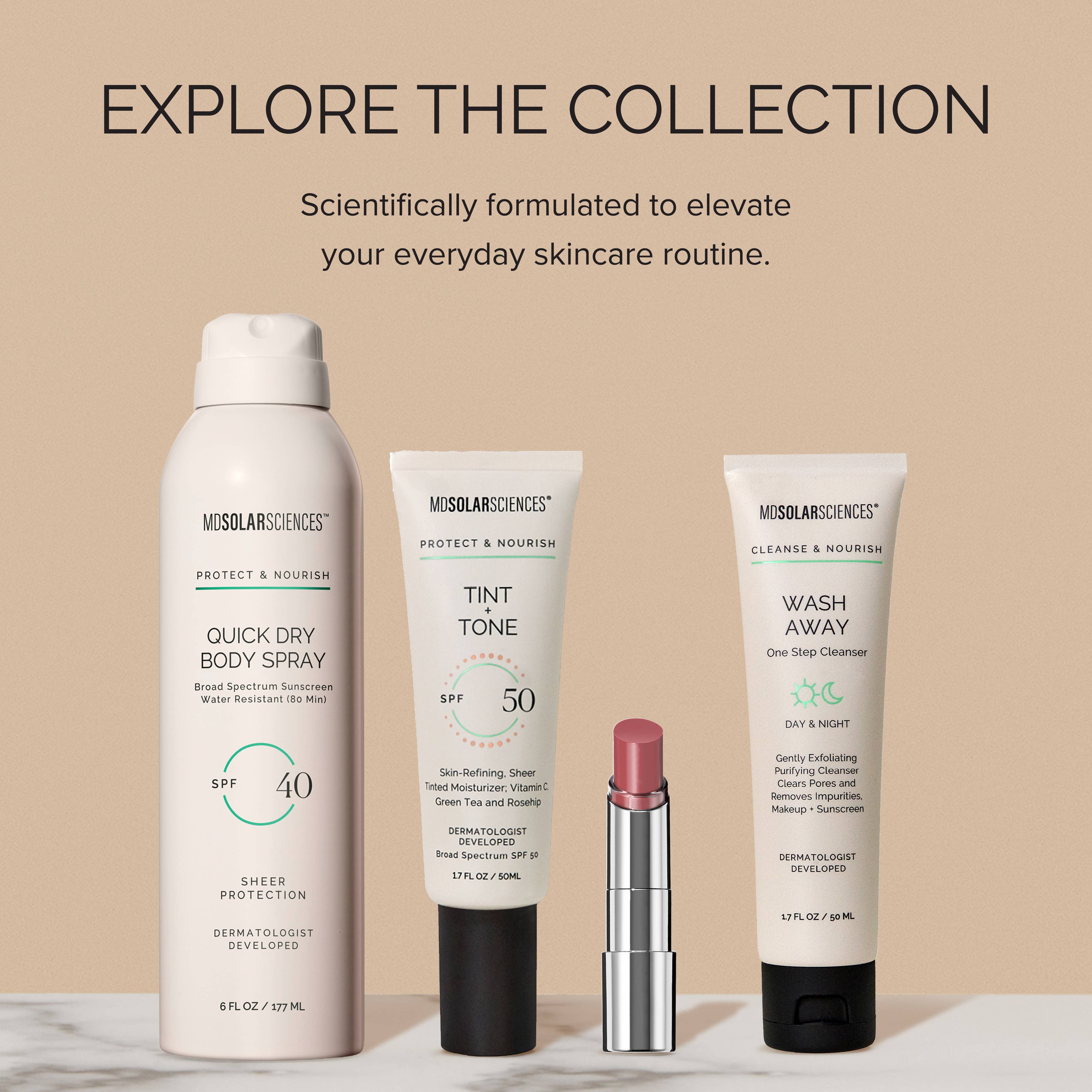 MDSolarSciences - Wholesale Tinted Moisturizer - Tint + Tone SPF 506