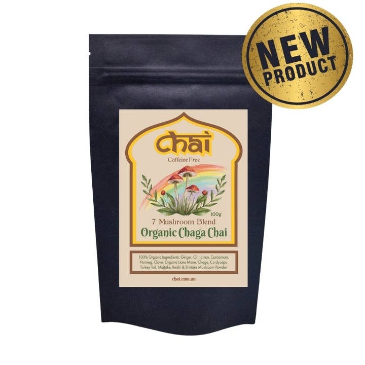 Organic Chaga Chai 100 g for wholesale by Chai Tea