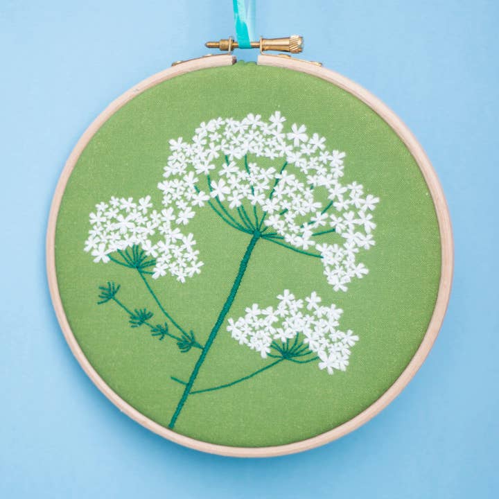 Dronning Annes Dame Blonder Håndlavede Broderi Kit Hoop Art for engroshandel hos Oh Sew Bootiful