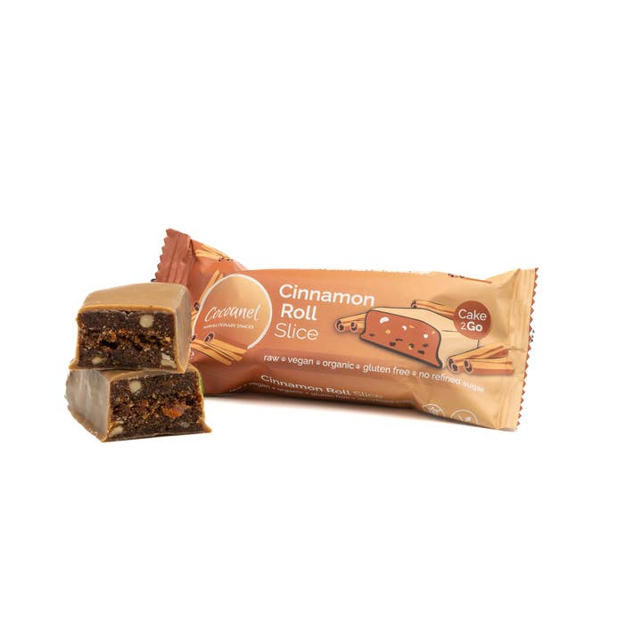 Cocoanel - Wholesale Chocolate Bar - Cinnamon Roll Slice1