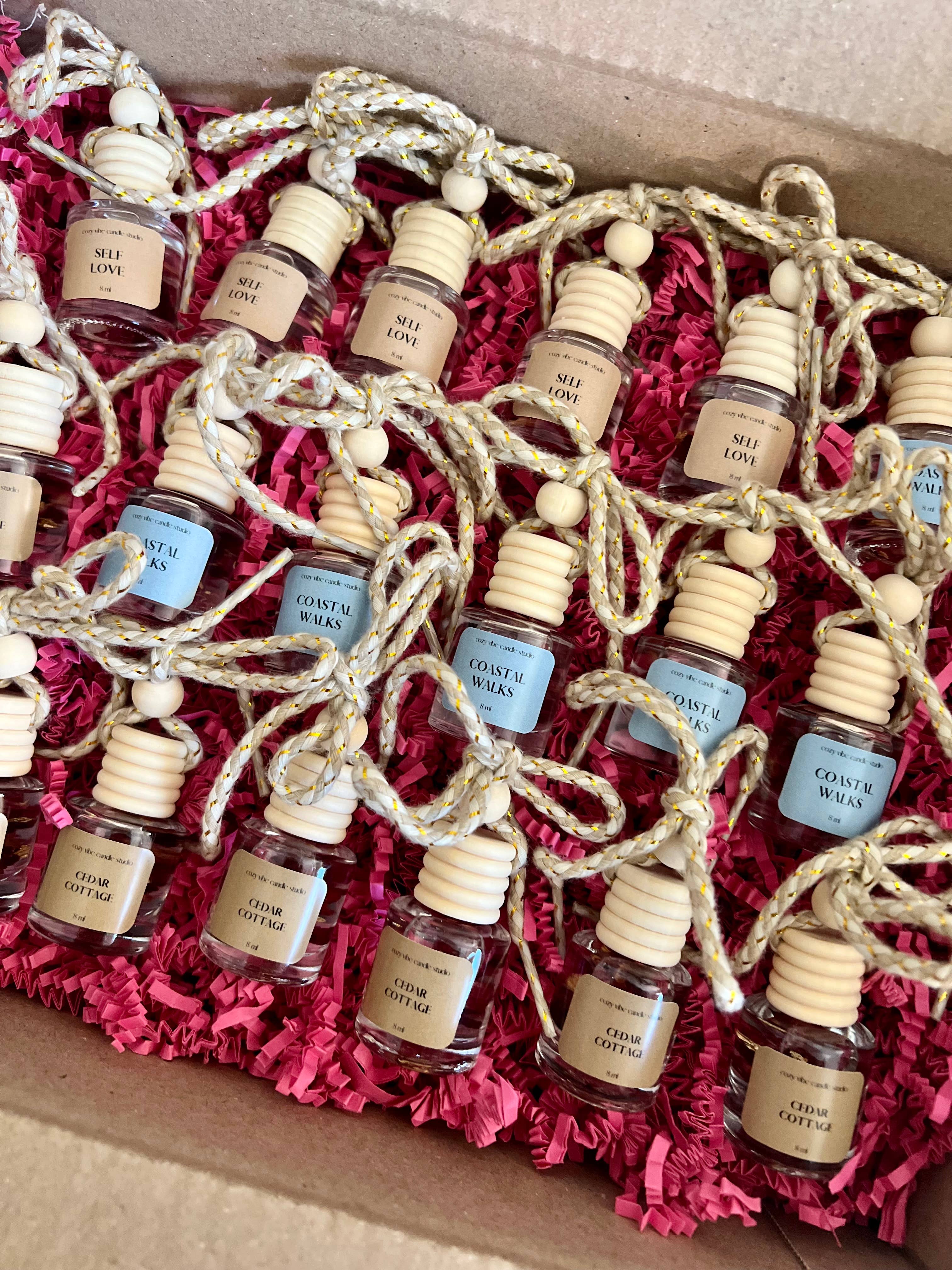 Cozyvibecandlestudio - Wholesale Car Freshener - Unisex - Car Diffusers | Travel Air Fresheners | Fall Scents are here5