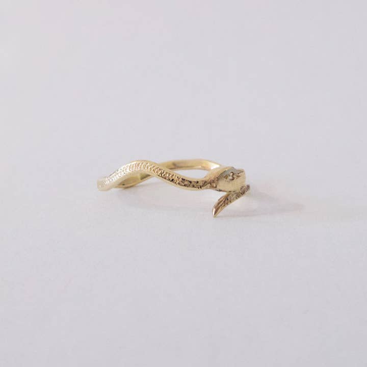 House Of Snakes - Wholesale Cocktail/Statement Ring - Diamond Viper Ring2