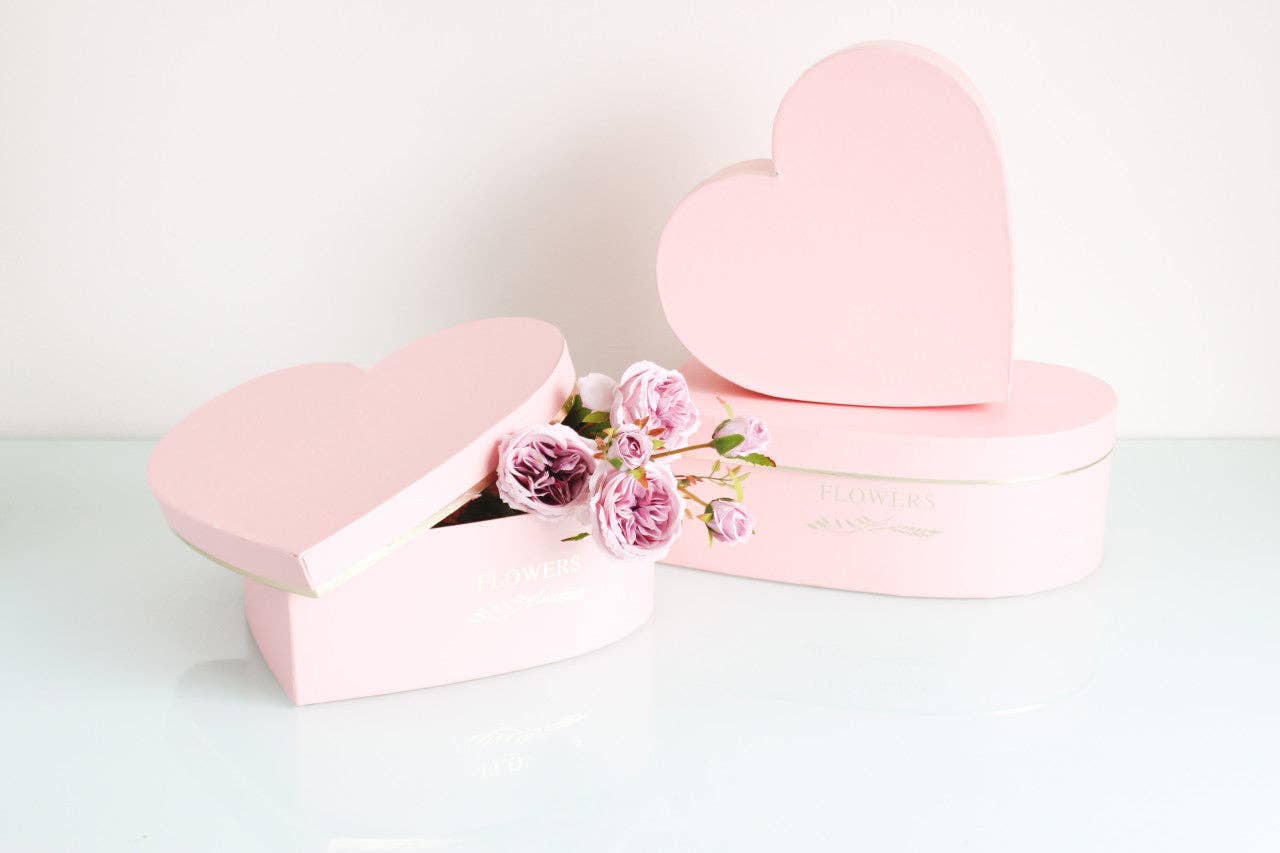 Elegant Design Supply - Wholesale Gift Box - Heart Shape Flower Gift Box7