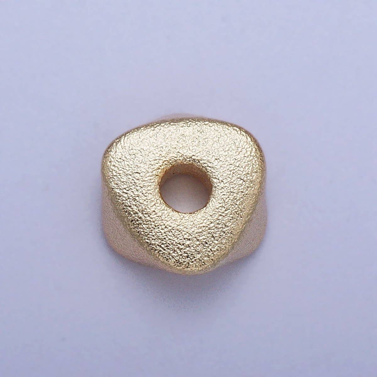 Aim Eternal – wholesale Beads – 20 Pieces Matte Gold 8mm, 6mm, 4mm Triangle Geometric Beads | B-273 B-308 B-3095