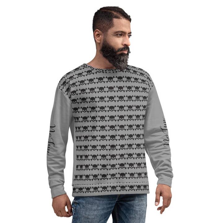 Ingen Risiko Ingen Sjov, Begrænset Udgave, Sweatshirt, Mørkegrå for engroshandel hos No Fun Company