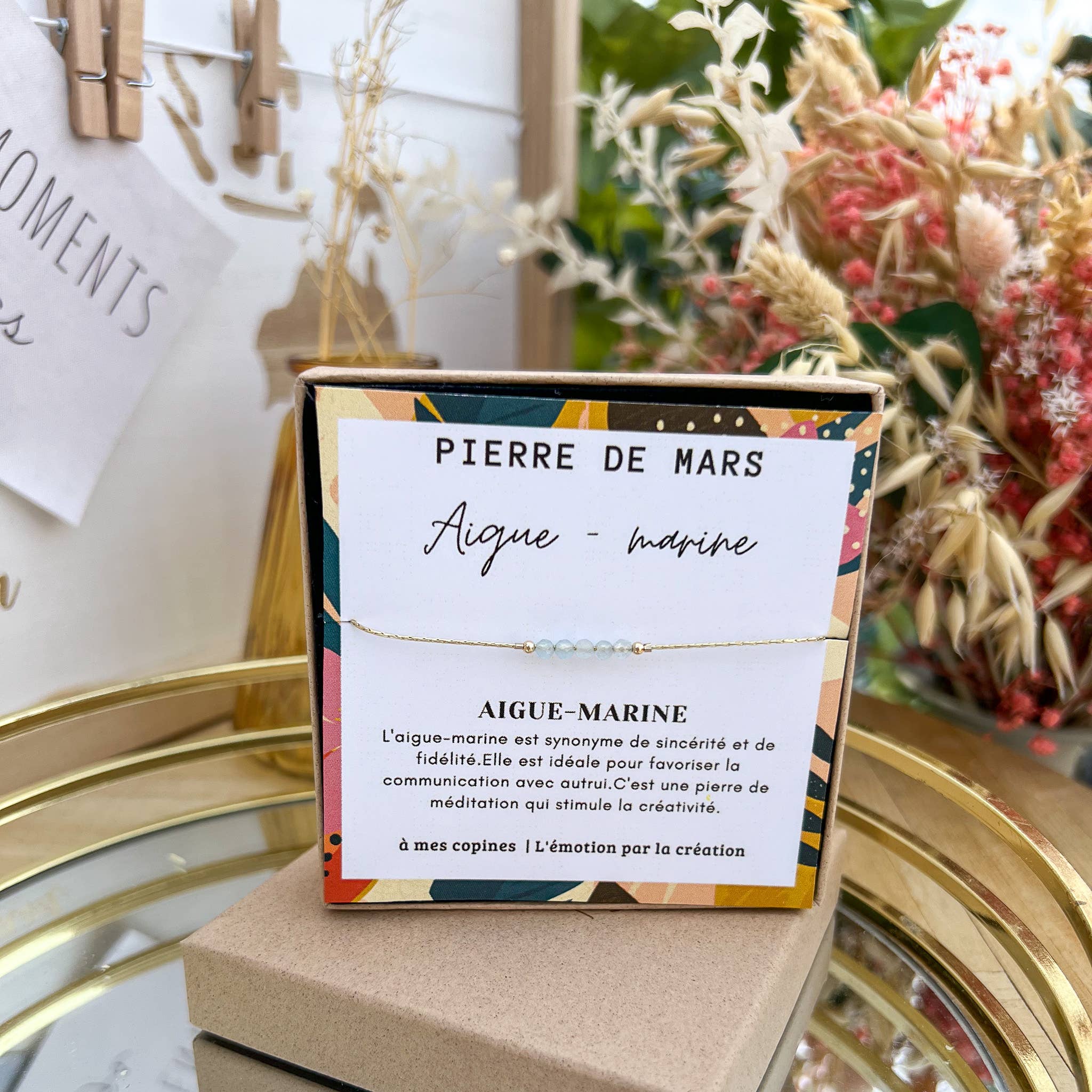 à mes copines - Wholesale Beaded Bracelet - Pack of 12 birthstone bracelets sets6