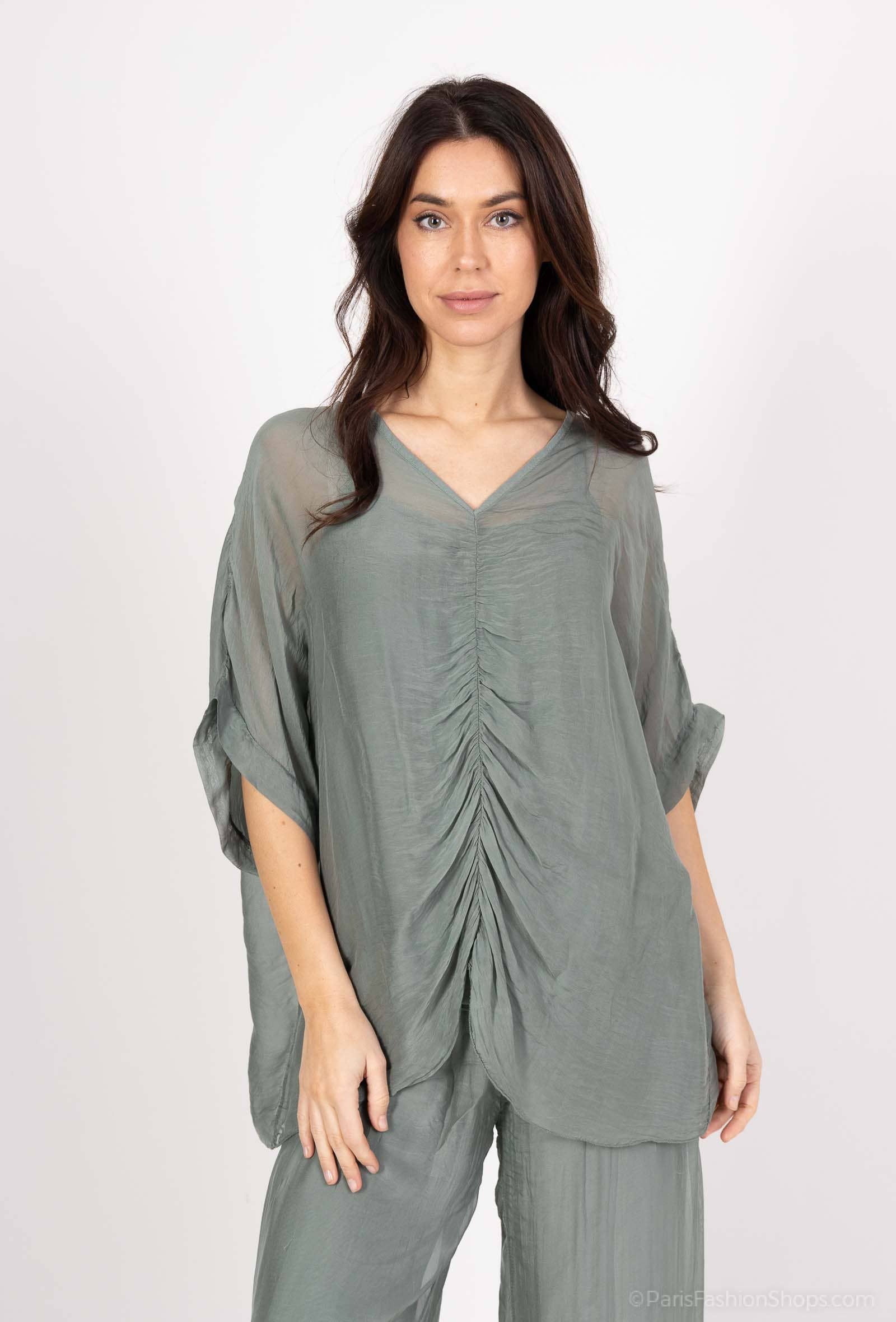 Shyloh - Wholesale Tunic - Women's - Silk Top 5049020