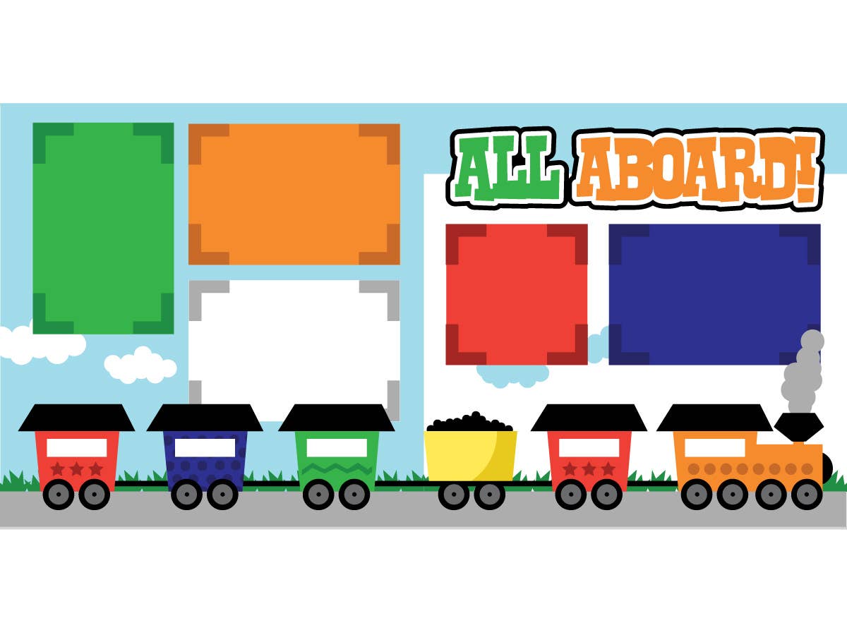 Scrapbook Concierge - Wholesale DIY Craft Kit - All Aboard!0