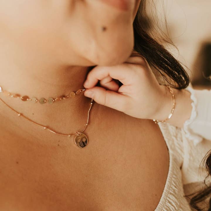 Mauve Jewelry Co. - Wholesale Pendant/Charm Necklace - Buttercup Necklace