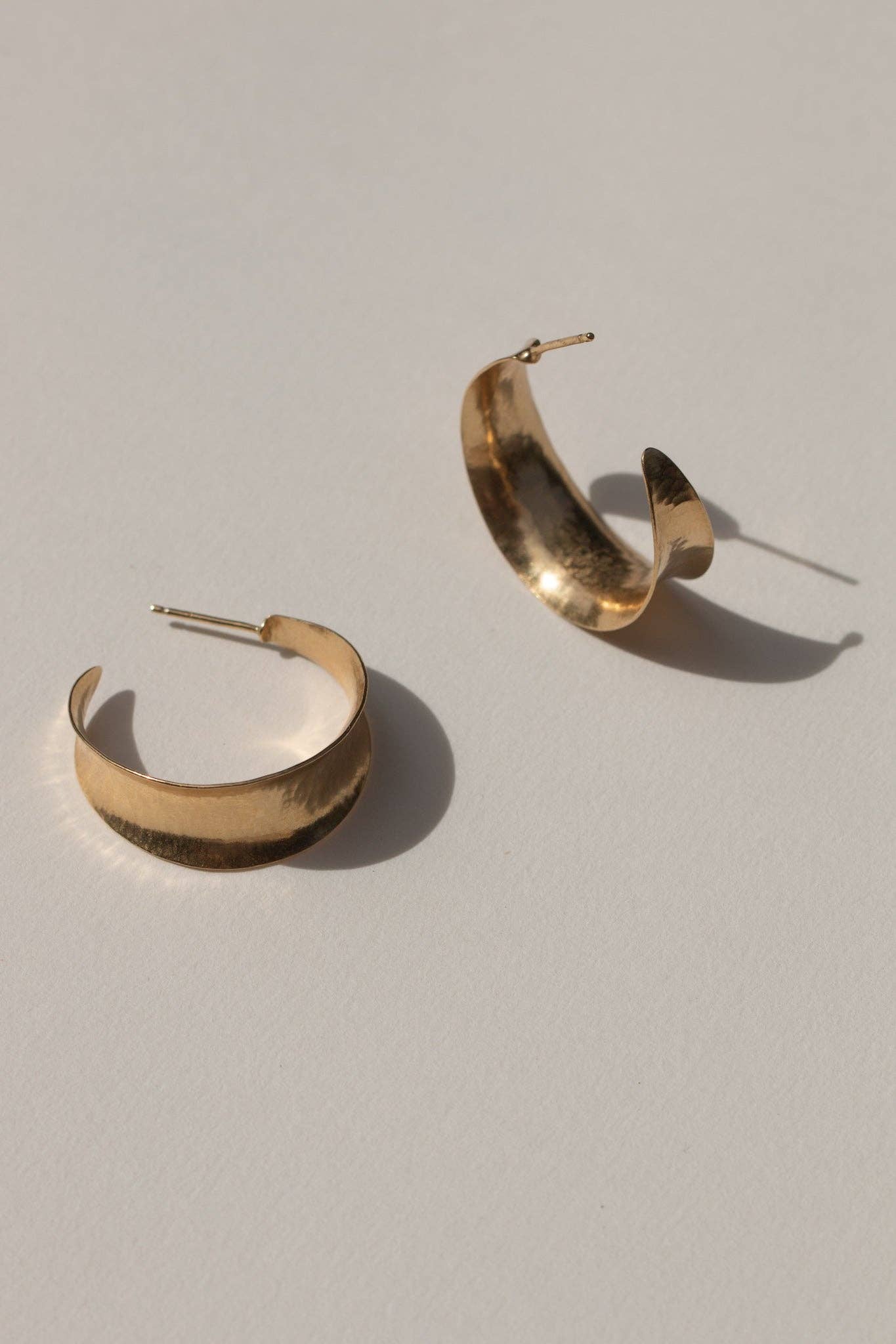 YEWŌ Collective - Wholesale Dangle Earrings - Tazara Hoops (Sm / Lg)1