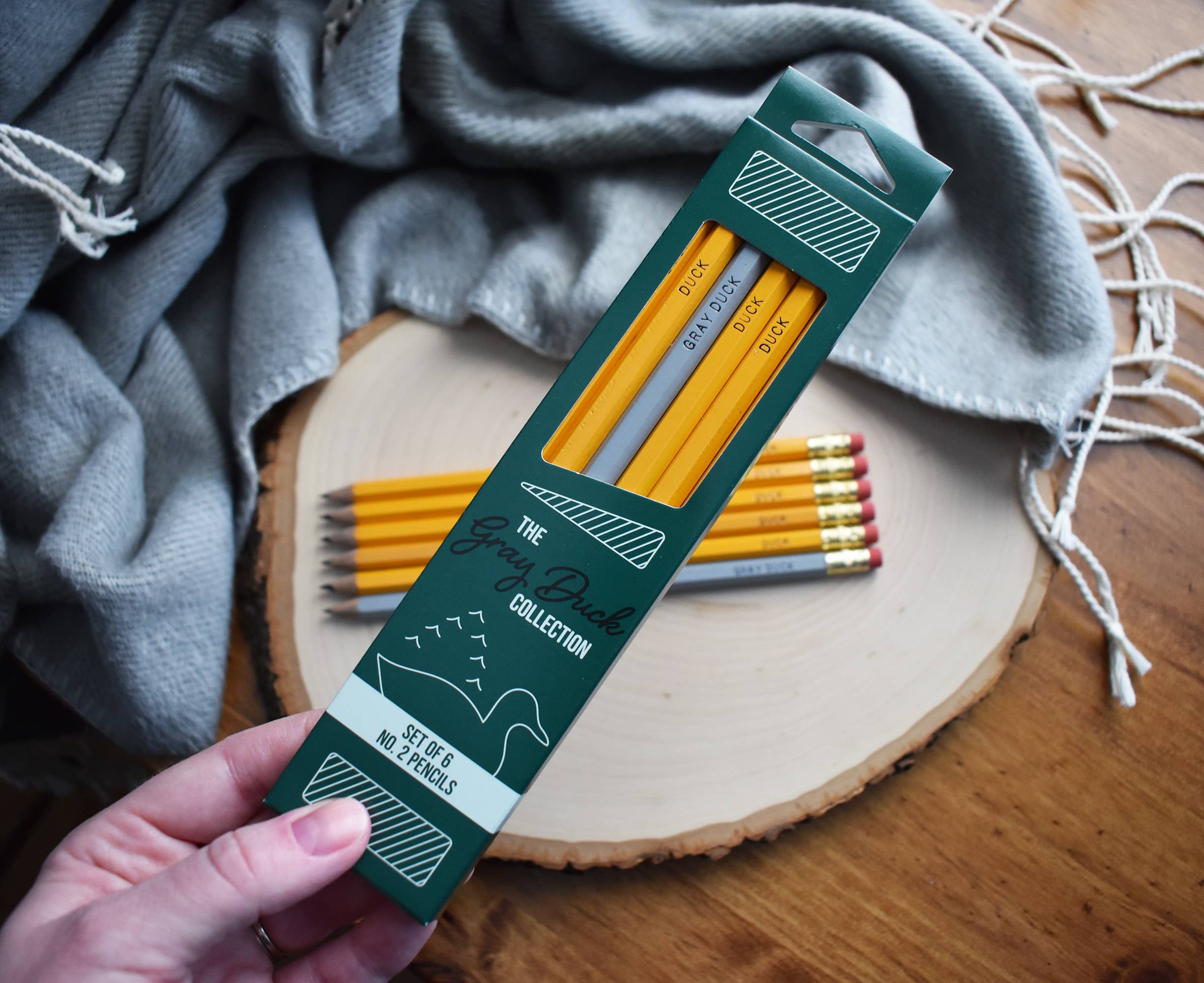 Wild North Co - Wholesale Pencil - The Gray Duck Collection Pencil Set3