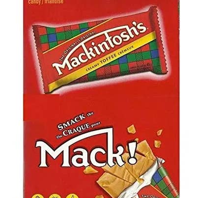 Echo Sales Canada - Vente Caramel anglais - Caramel crémeux Nestlé Mackintosh 45 g, étui 24 carats1