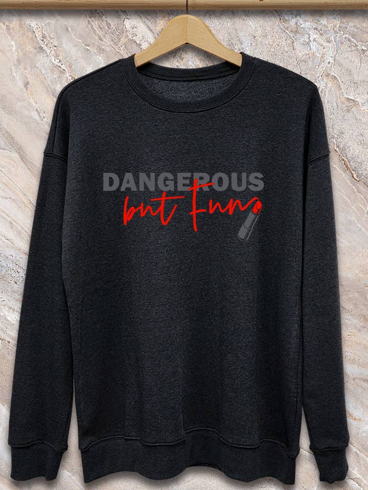 SPT-SS-222_Dangerous but Fun - Sudadera para venta al por mayor de SP Tops, Inc.