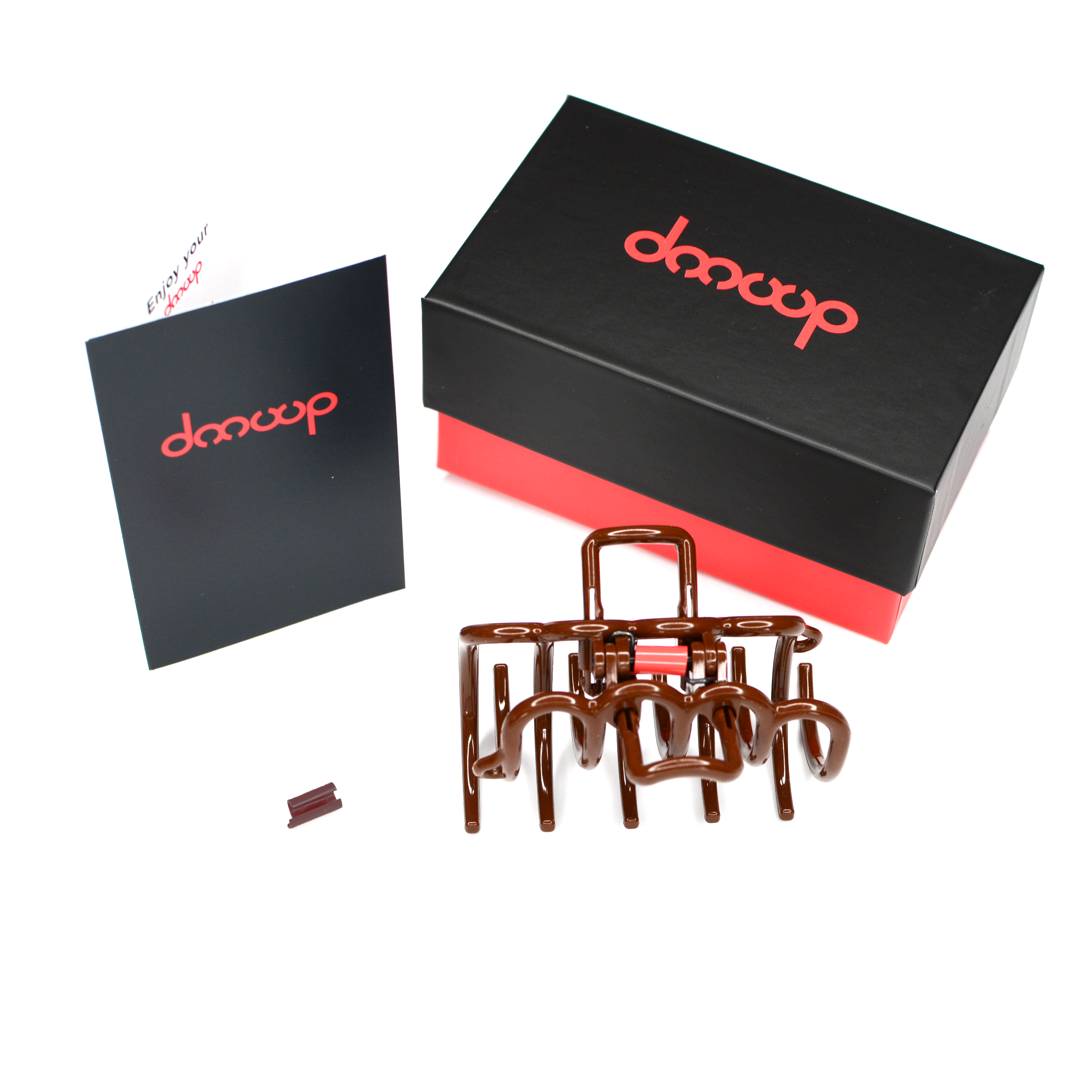 doouup® - Wholesale Hair Clip - Women's - Chocolate Brown hair clip, hair clip, hair accessories7