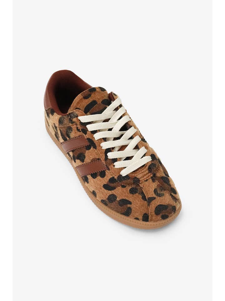 Lemonade Shoes – wholesale Lifestyle trainers – Women′s – FIELD DREAM - Chic Animal Print Sneakers6