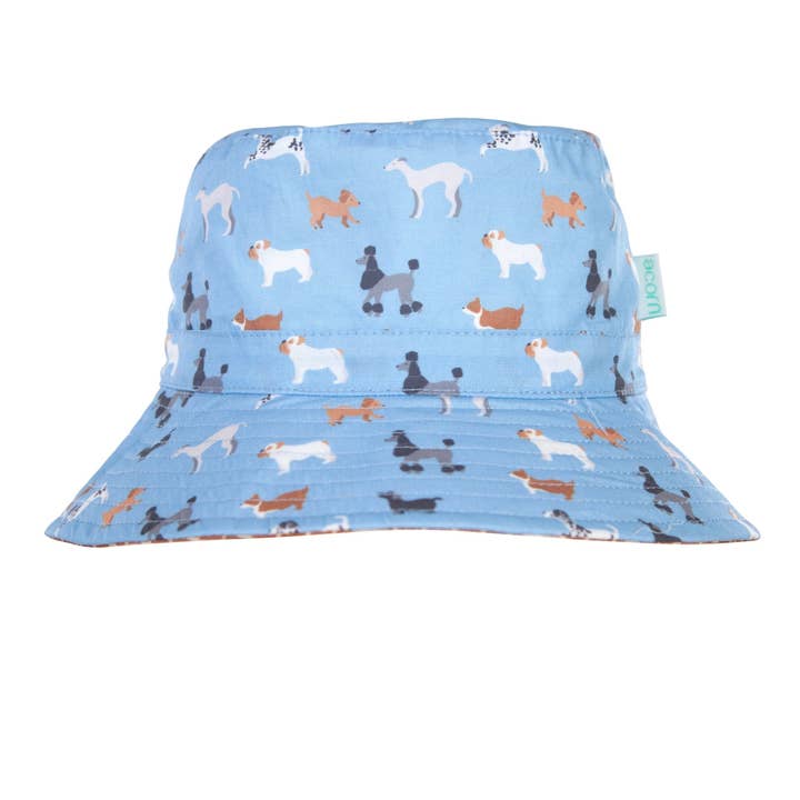 Acorn Kids - Wholesale Bucket hat – kids - Central Park Doggies Wide Brim Bucket Hat