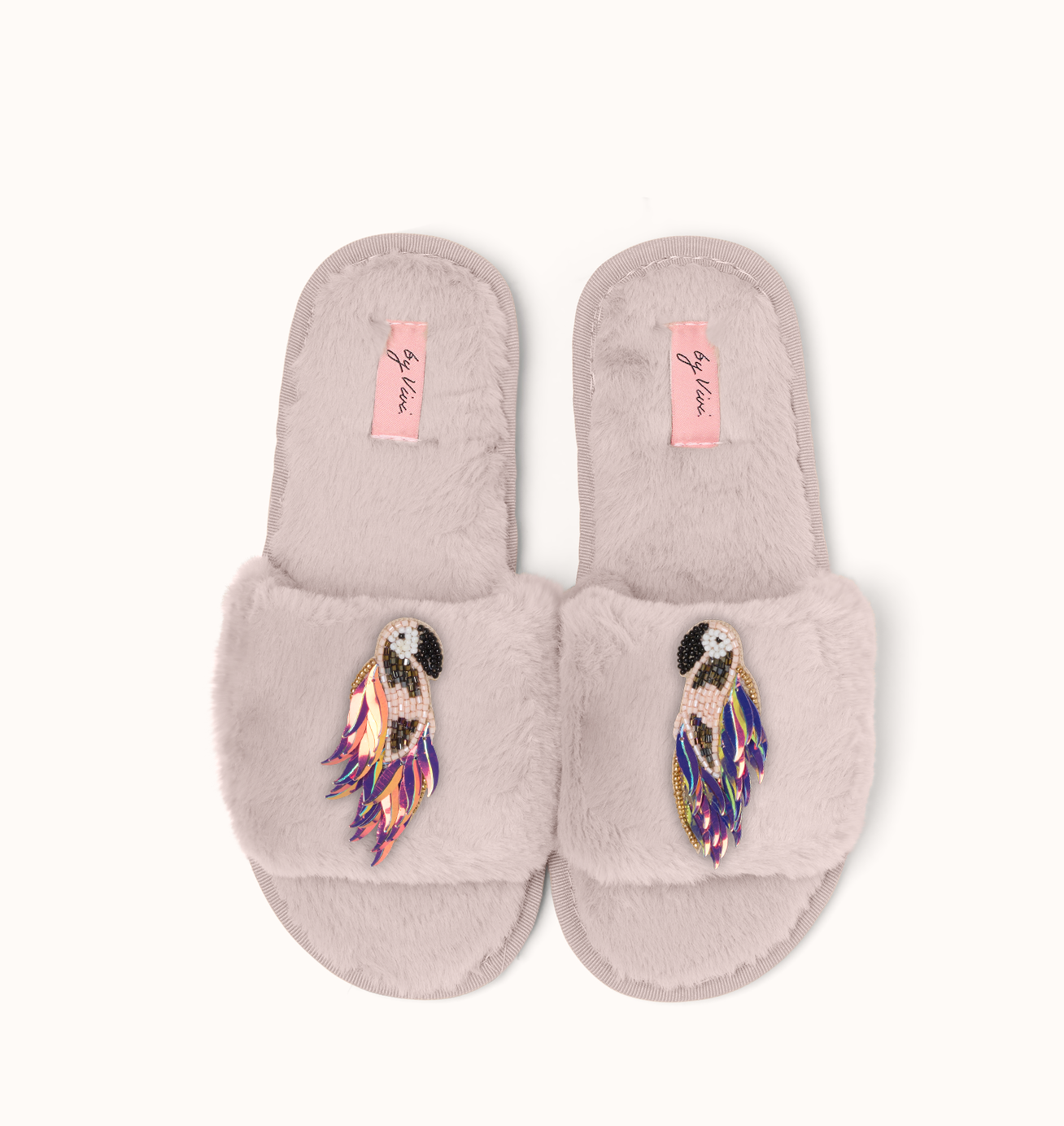 by Vivi. – wholesale Brooch – Broschenpaar für Slipper:  Papagei6