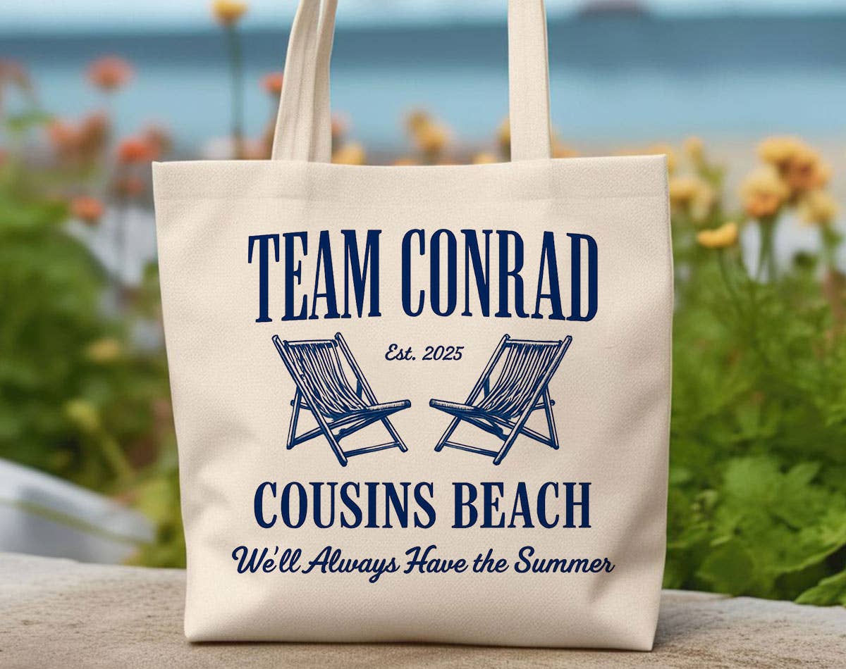 Sister Ray - Wholesale Tote Bag - Women's - Team Conrad Beach Chairs Summer I Turned Pretty Tote Bag