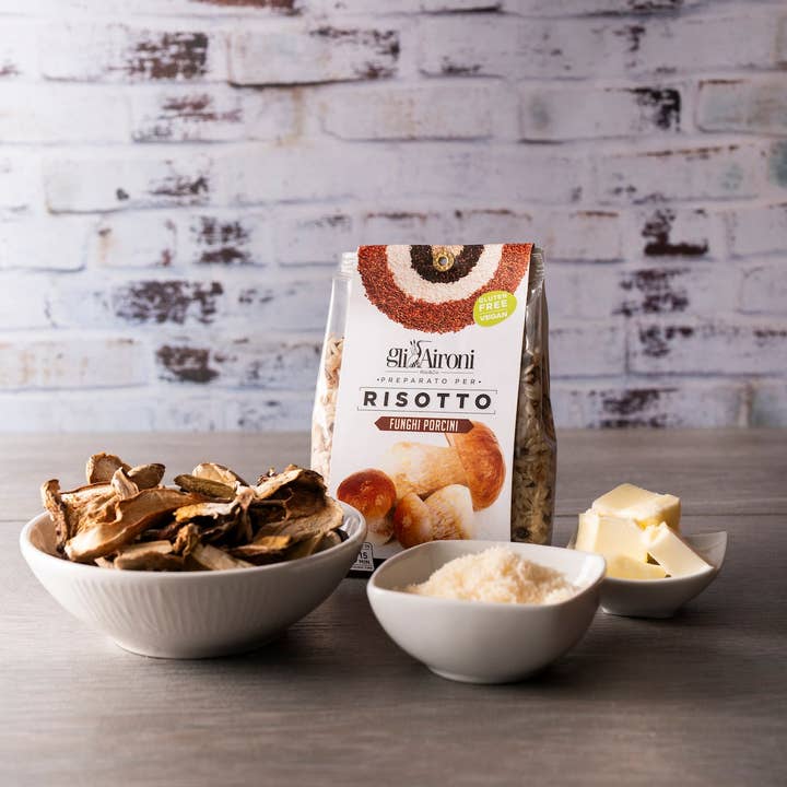 Zia Pia - Vente Riz pour risotto - Risotto aux cèpes1