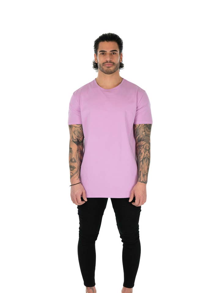 ANAX Ultra T Shirt | Lavender for wholesale by ANAX Fashion
