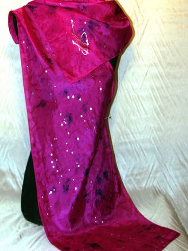Fuschia for wholesale by Manna Silks