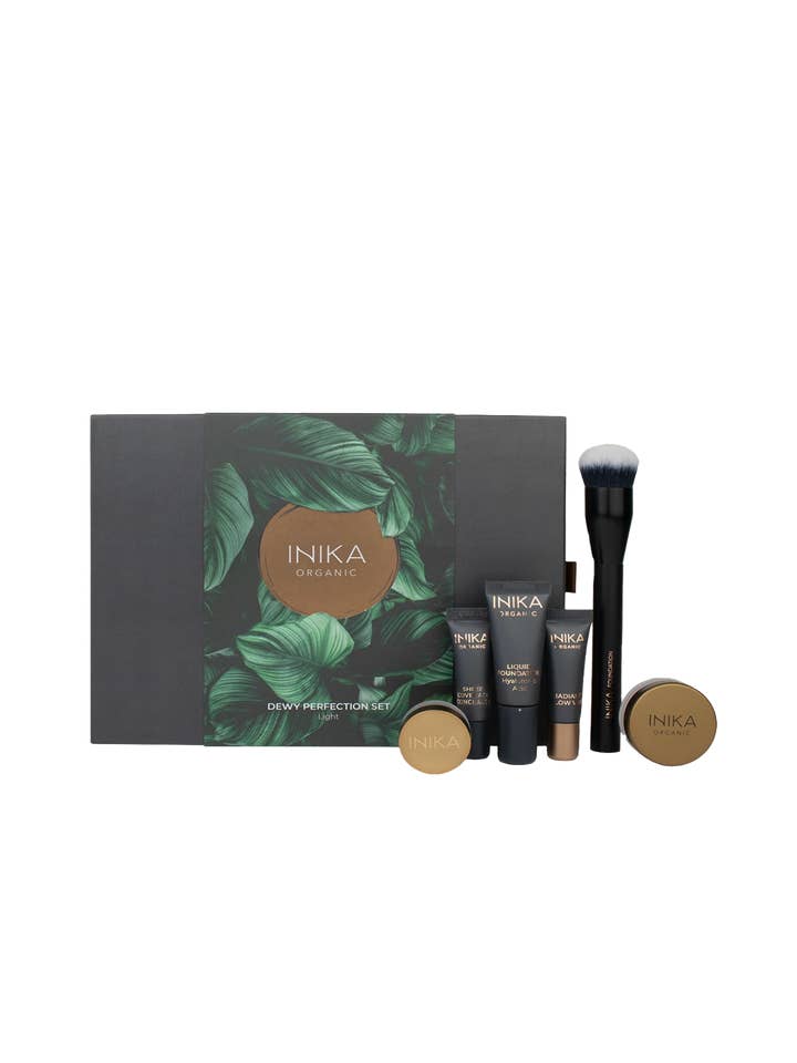 Set Trucco Perfezione Rugiadosa INIKA Organic per la vendita all'ingrosso da parte di Availia Wellness