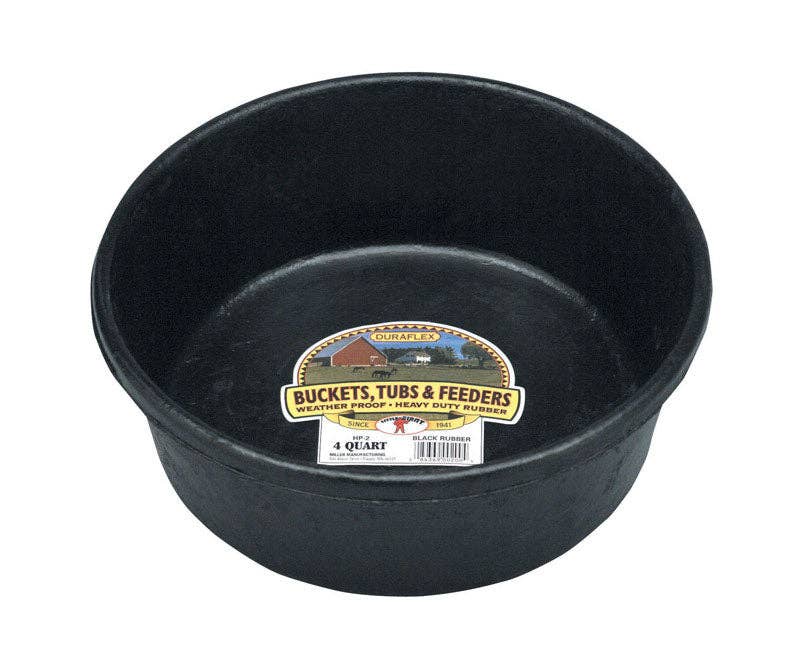 Everyday Supply Co - Wholesale Pet Bowl - Cat/Dog - Little Giant DuraFlex 4qt Livestock Feeder Pan0