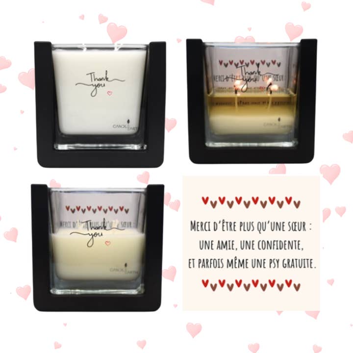 Duftkerze Überraschung Dekoration - Danke 💕 Freundin 9 für den Großhandel von Candlearth