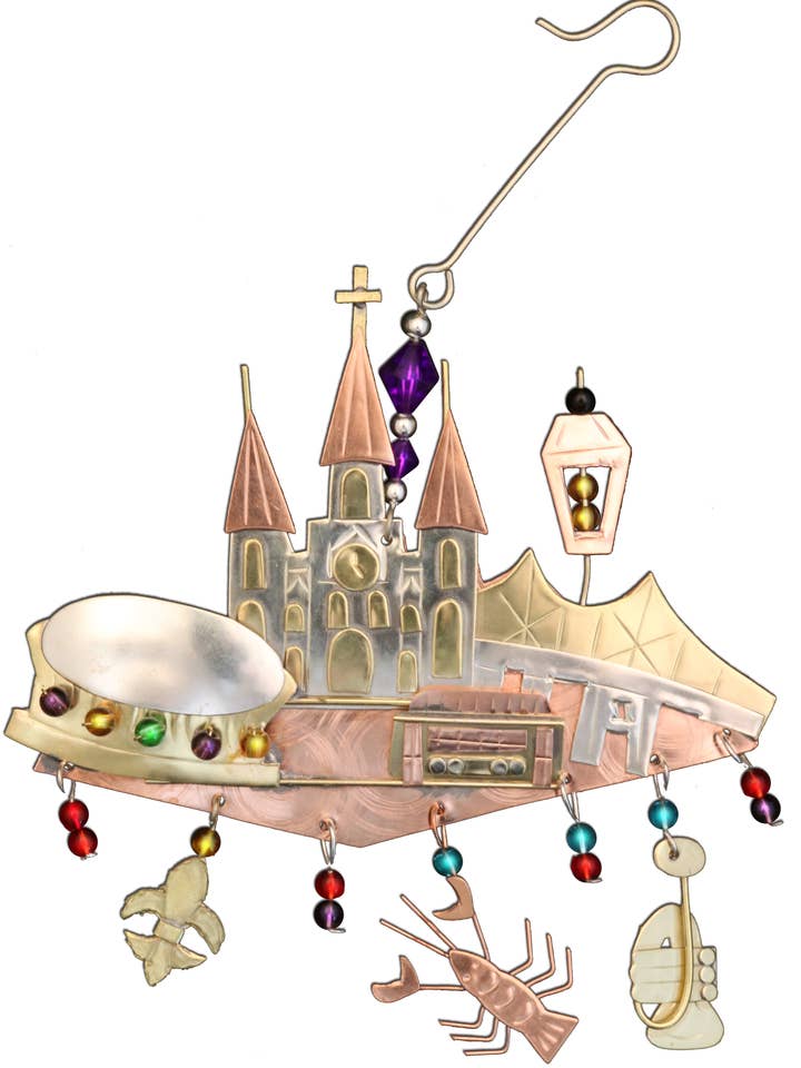 New Orleans Ornament for wholesale by Pilgrim Imports