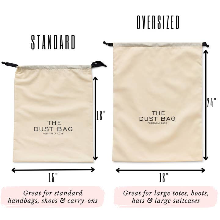 Positively Luxe – Engroshandel Taske med snor – unisex – Må dit hjerte og klædeskab være fyldt snørepose til rejsebrug