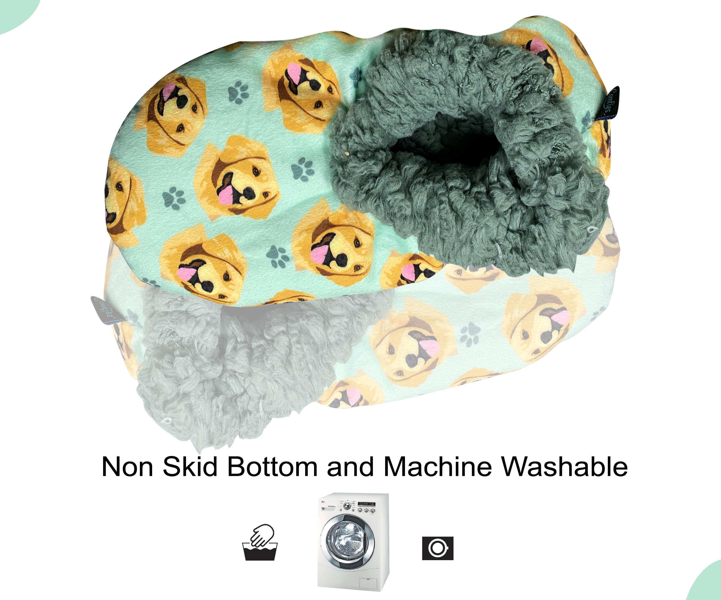 E&S Pets - Wholesale Slippers - Women's - Golden Retriever Slippers6