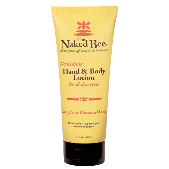 6.7 oz. Grapefruit Blossom Honey Hand & Body Lotion for wholesale by The Naked Bee