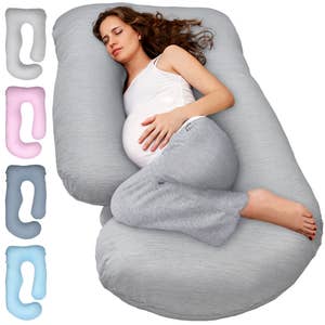 Super Deluxe Designer Nursing Pillow with 100% Organic Cotton Cover