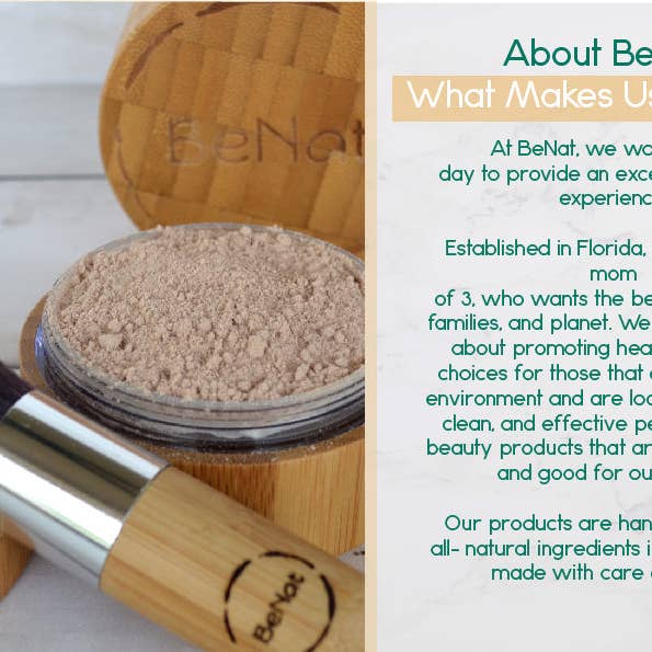 VIAI Beauty - Wholesale Makeup Setting Spray/Powder - BENAT Translucent Loose Powder Set2