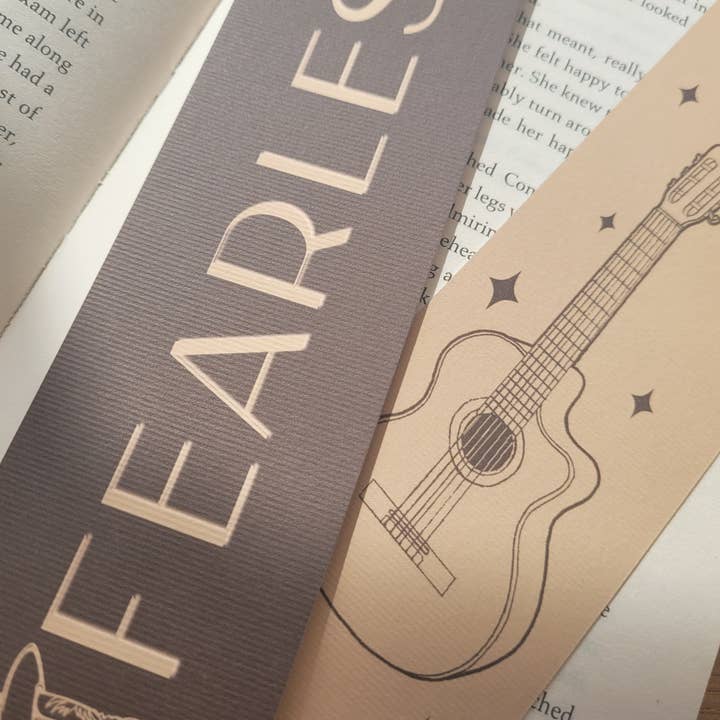 Danni Boden Designs - Wholesale Bookmark - Taylor Swift Fearless Inspired Bookmark