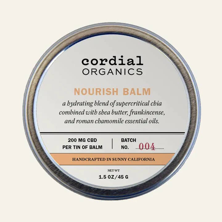 Nourish All Purpose CBD Balm – Intense Hydration for wholesale by Cordial Organics