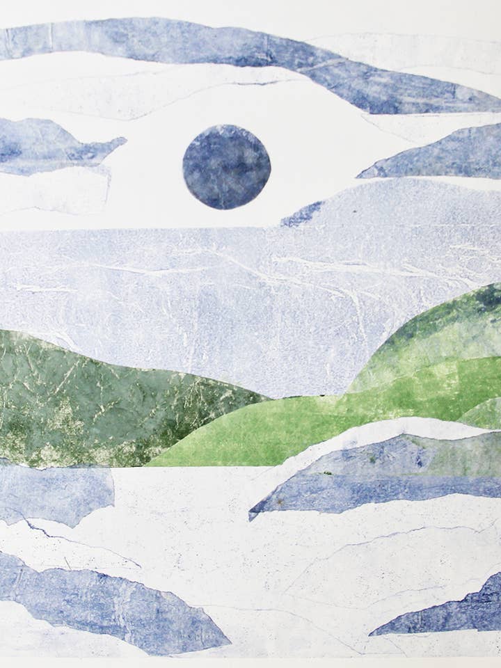 Serenity Landscape Unframed Print for wholesale by Artxtiles