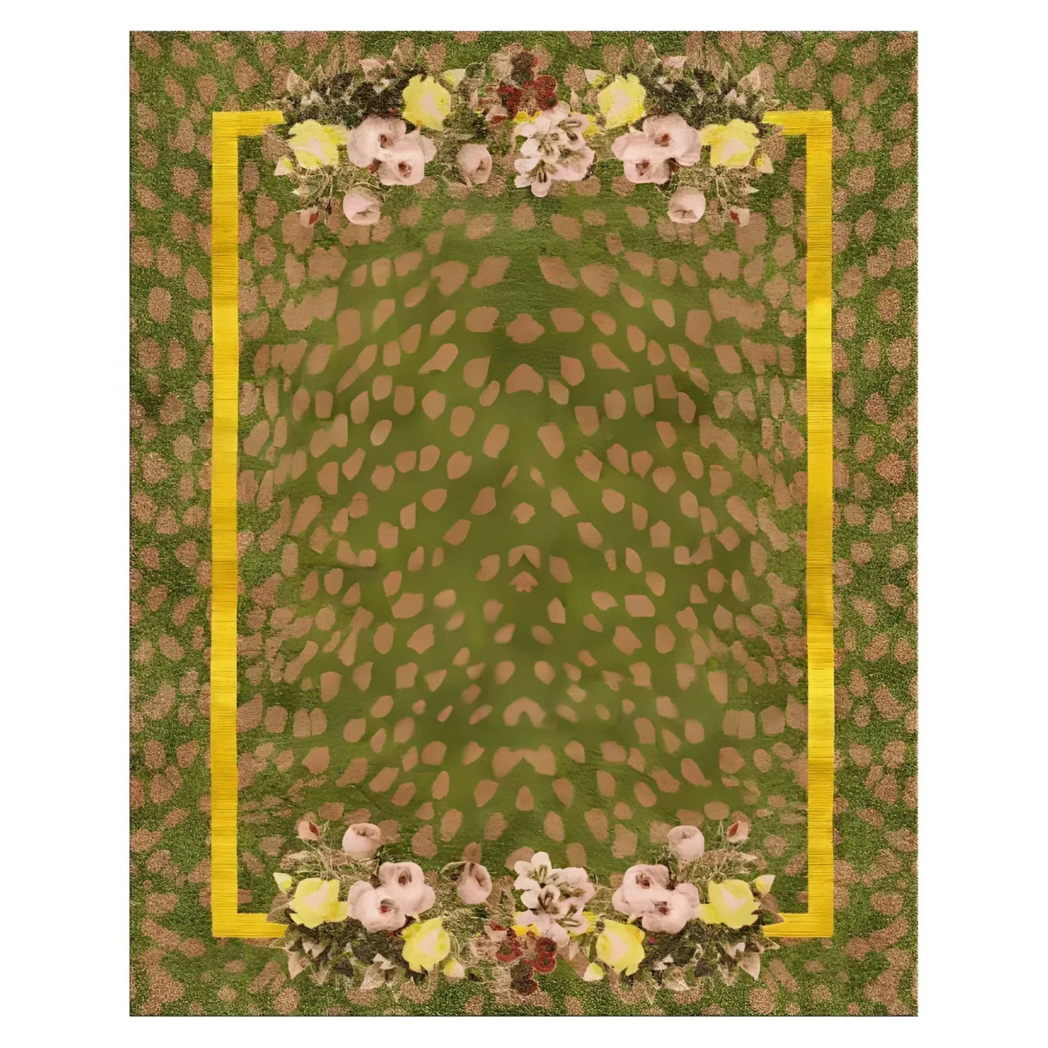 Maia Homes – wholesale Area rug – Garden of Courage Hand Tufted Rug1